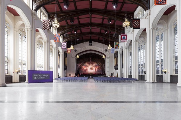The Great Hall of Shepard Hall