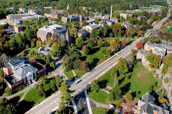 UNH Campus Aerial View