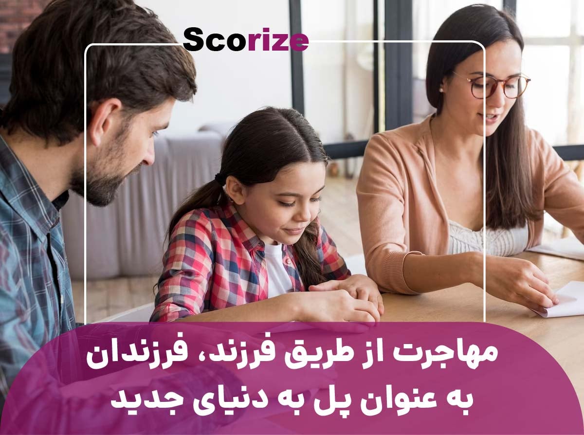 مهاجرت از طریق تحصیل فرزند، فرزندان به ‌عنوان پلی به دنیای جدید